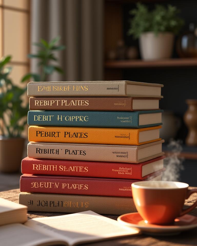 Rebirth Plates cookbook collection
