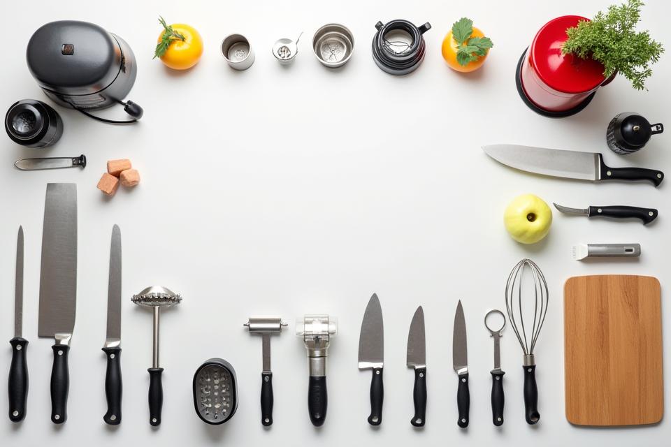 Kitchen tools and product testing